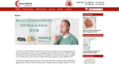 Desktop Screenshot of compassmedical.com.my